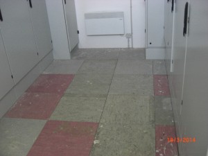 Provisorische Platten vorher